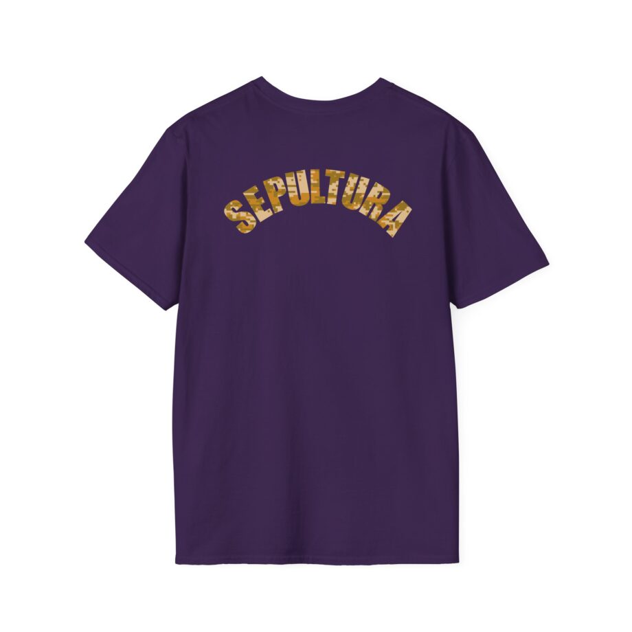 Sepultura Desert Camo S Unisex Softstyle T-shirt