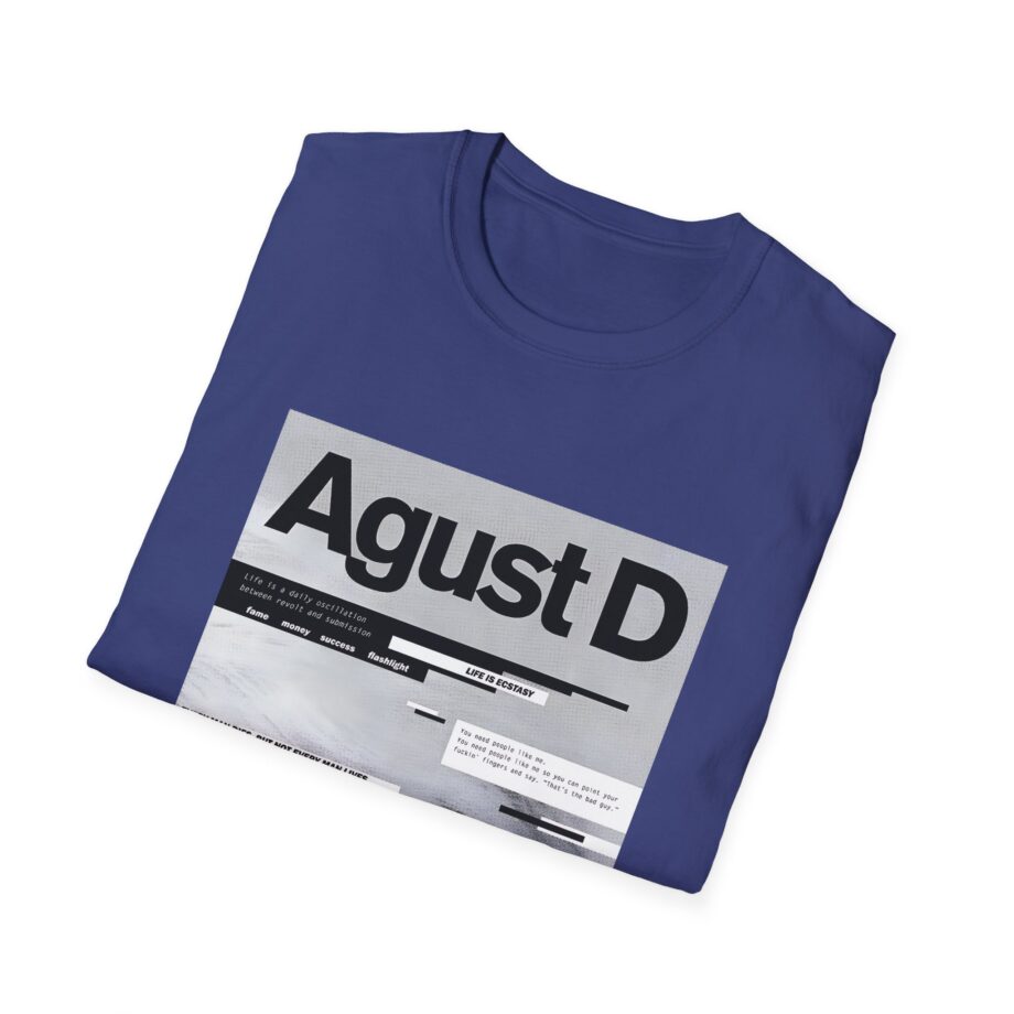 Agust D Unisex Softstyle T-Shirt