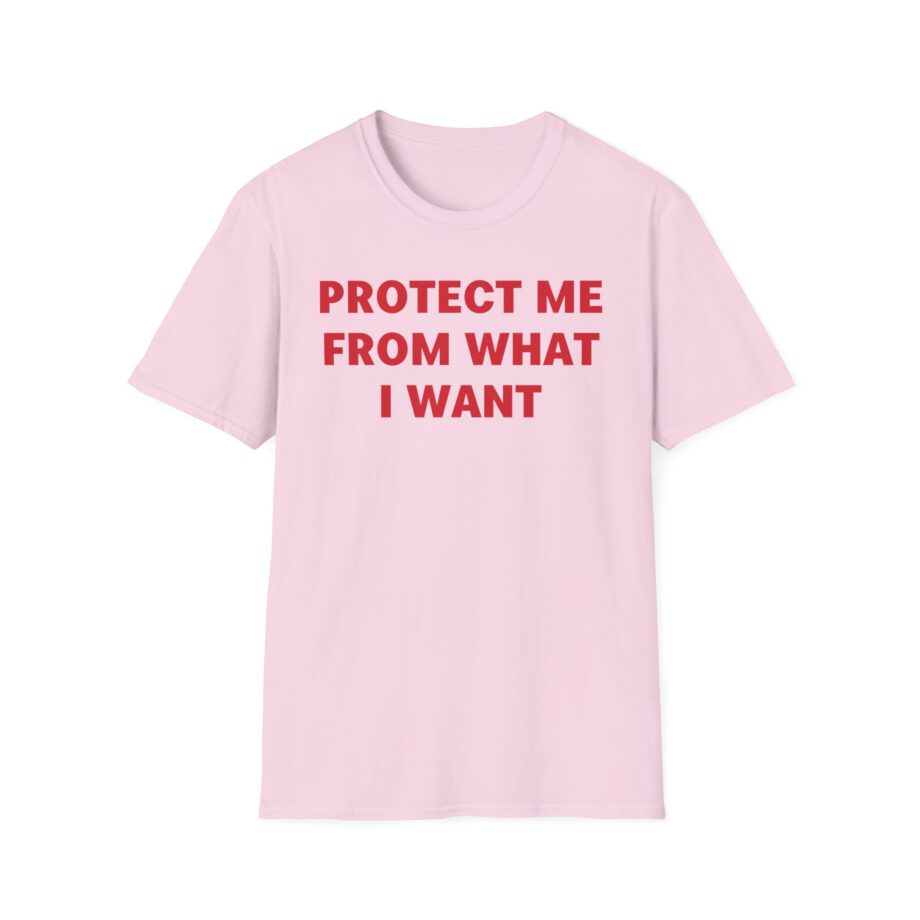 Jenny Holzer Protect Me From What I Want Unisex Softstyle T-shirt