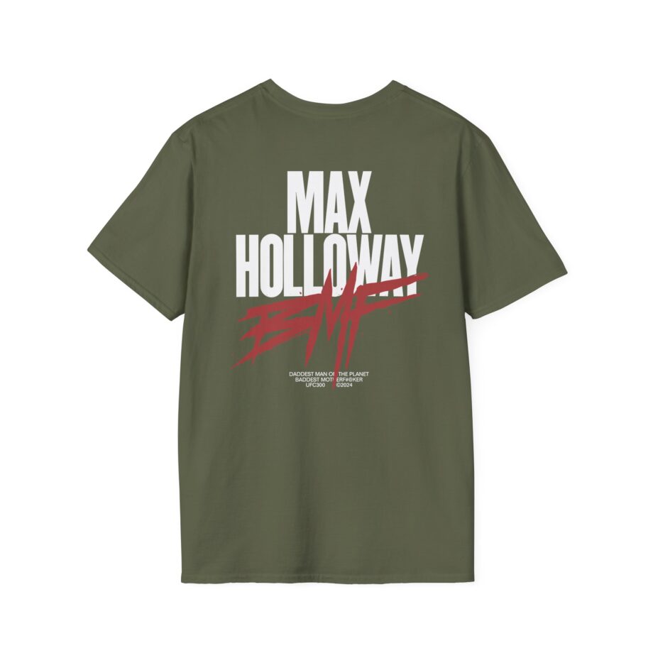 Max Holloway Dmp/bmf Cypress Unisex Softstyle T-shirt