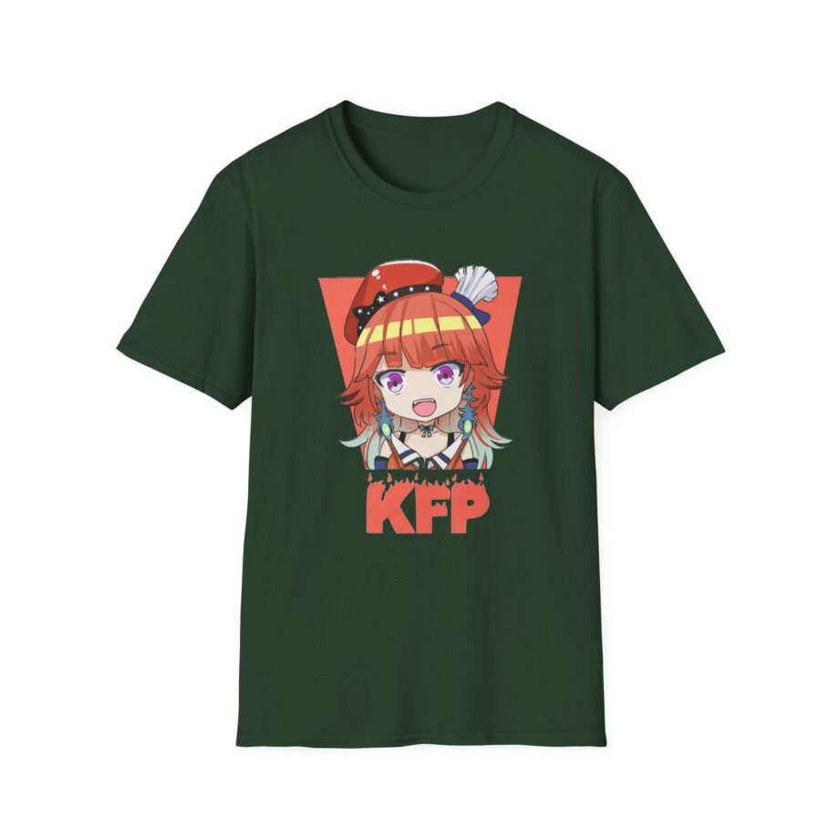 Hololive Takanashi Kiara Kfp Kiara Fried Phoenix Unisex Softstyle T-Shirt