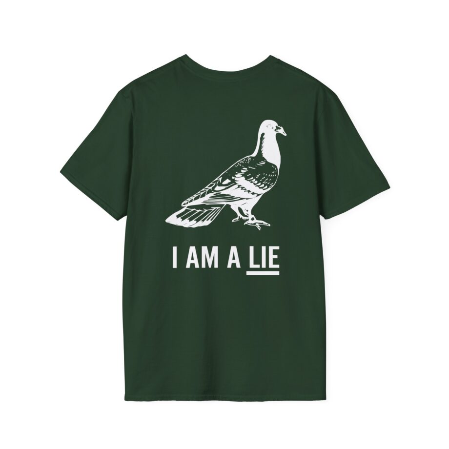 Birds Arent Real I Am a Lie Unisex Softstyle T-shirt
