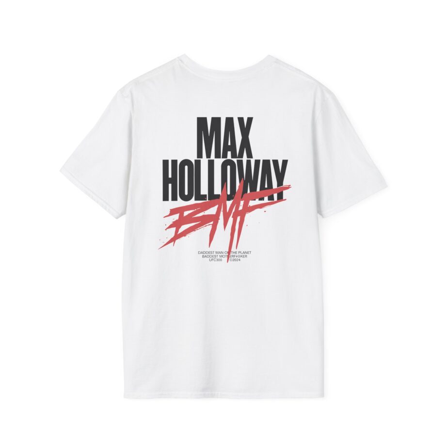 Max Holloway Dmp/bmf Unisex Softstyle T-shirt