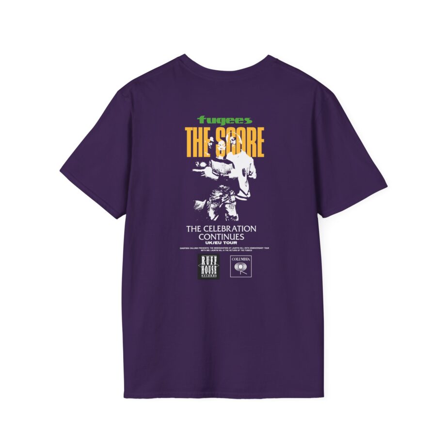 Lauryn Hill Fugees Uk/eu Tour the Score Unisex Softstyle T-Shirt