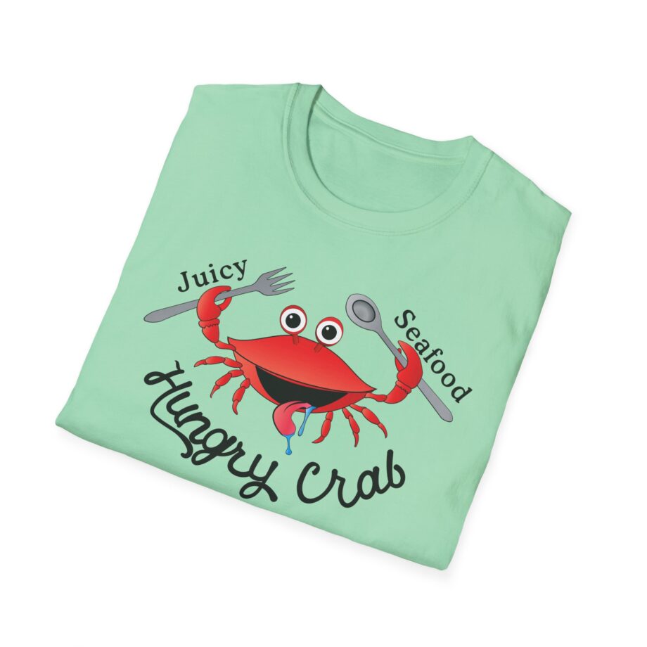 Hungry Box Hungry Crab Juicy Seafood Unisex Softstyle T-shirt