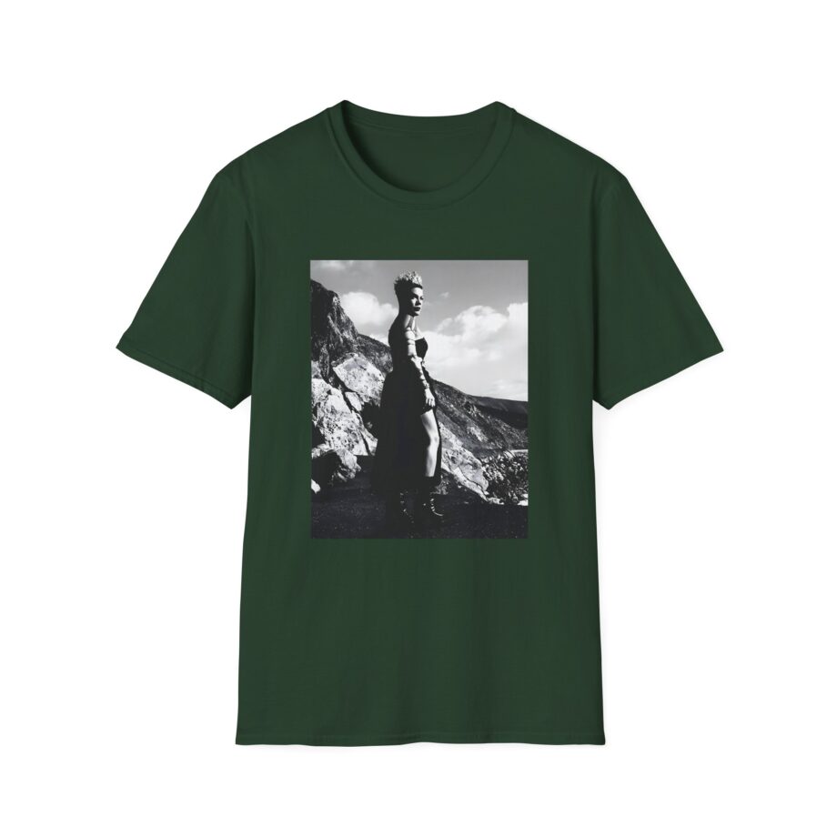 P!nk Split Tie Dye Unisex Softstyle T-Shirt
