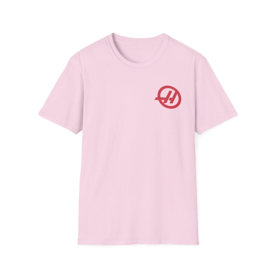 Haas F1 Small Logo Unisex Softstyle T-Shirt