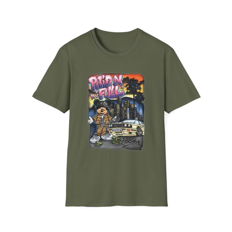 Ohgeesy Paid N Full Unisex Softstyle T-shirt