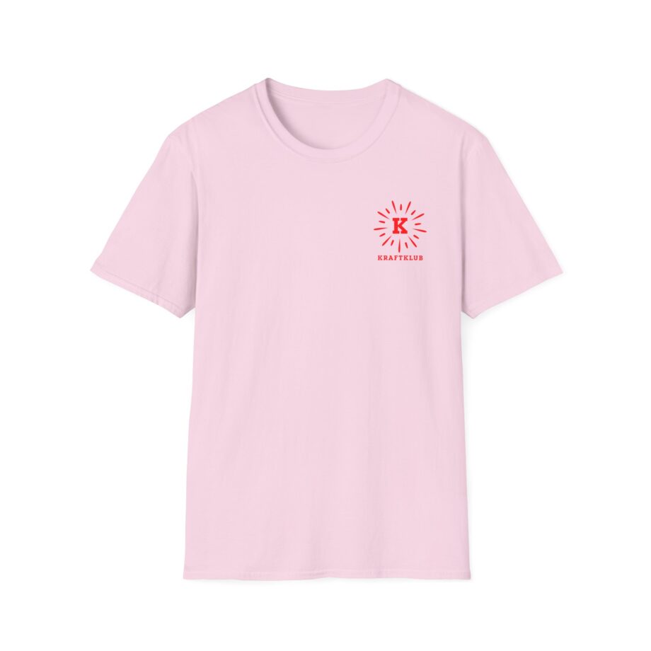 Kraftklub Glowing K Unisex Softstyle T-shirt