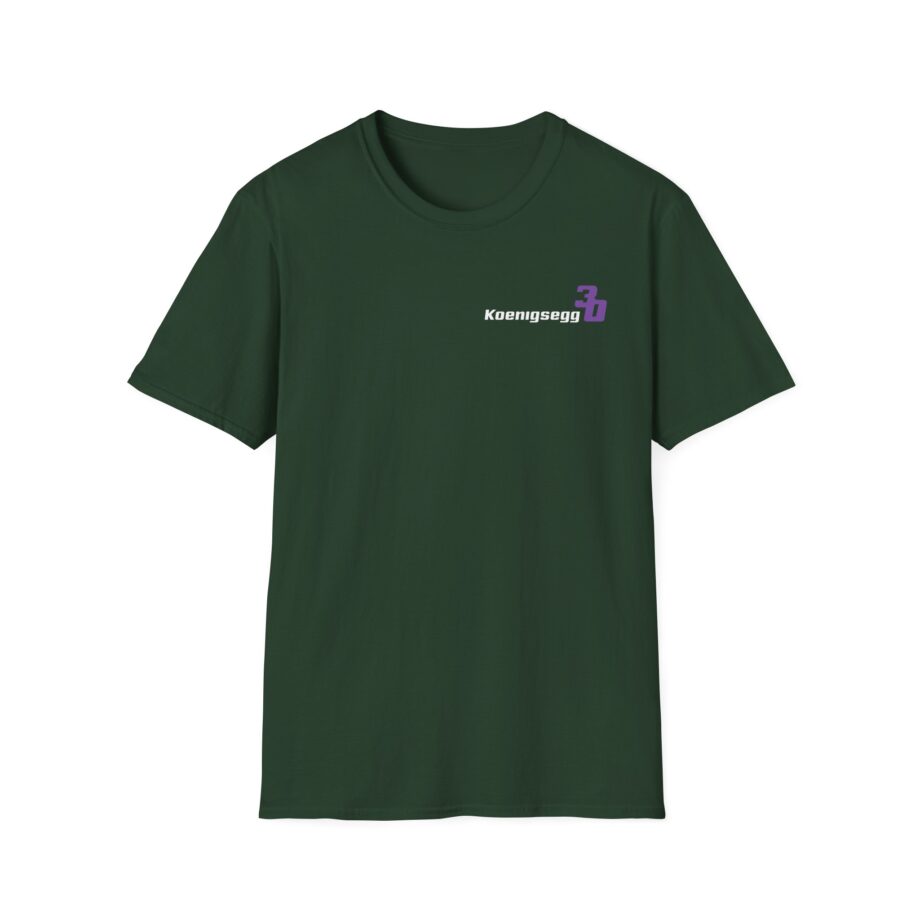 Koenigsegg 30 Years of Performance Unisex Softstyle T-shirt