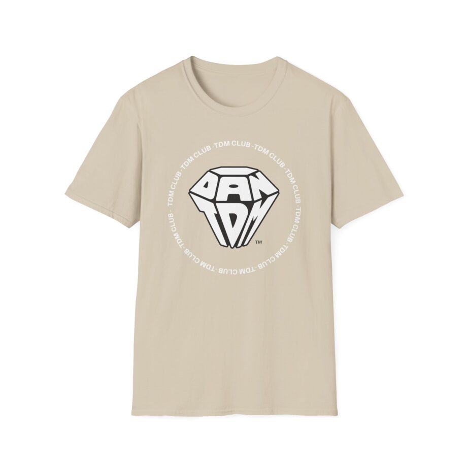 Dantdm the Diamond Minecart Unisex Softstyle T-shirt
