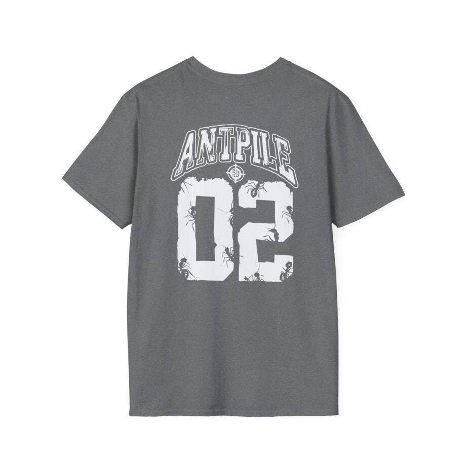 Kublai Khan Antpile 2 Black Unisex Softstyle T-shirt