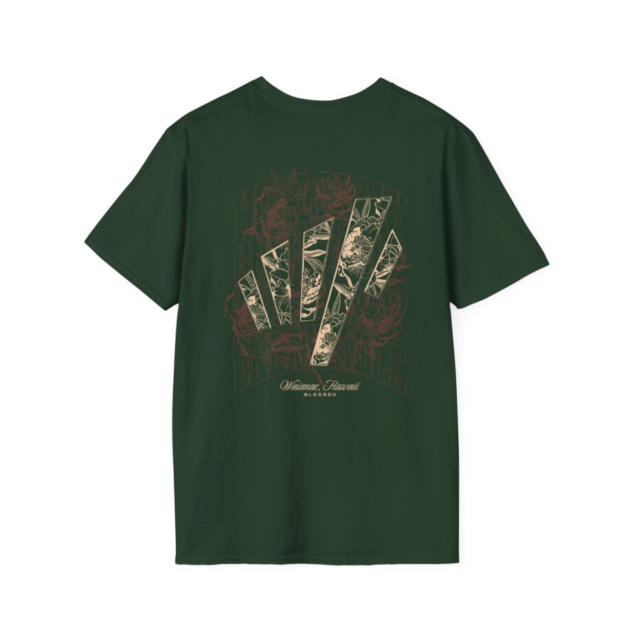Max Holloway Undeniable Burgundy Unisex Softstyle T-shirt