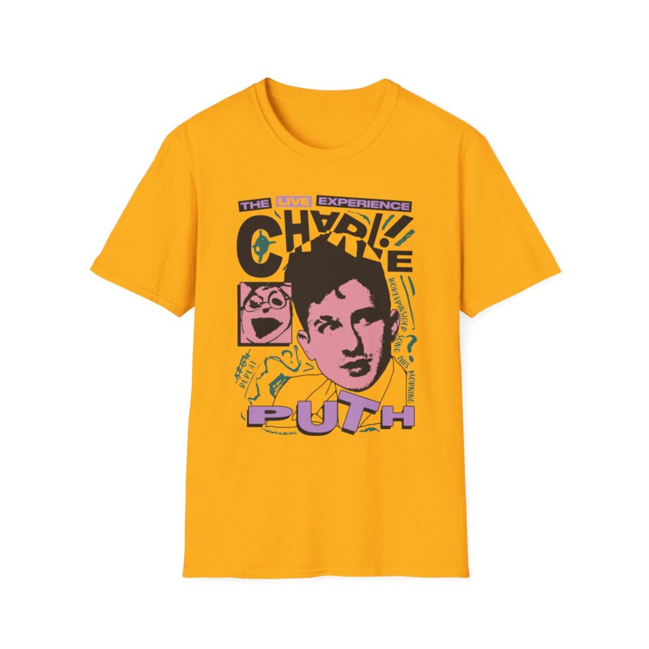 Charlie Puth Live Experience Unisex Softstyle T-shirt