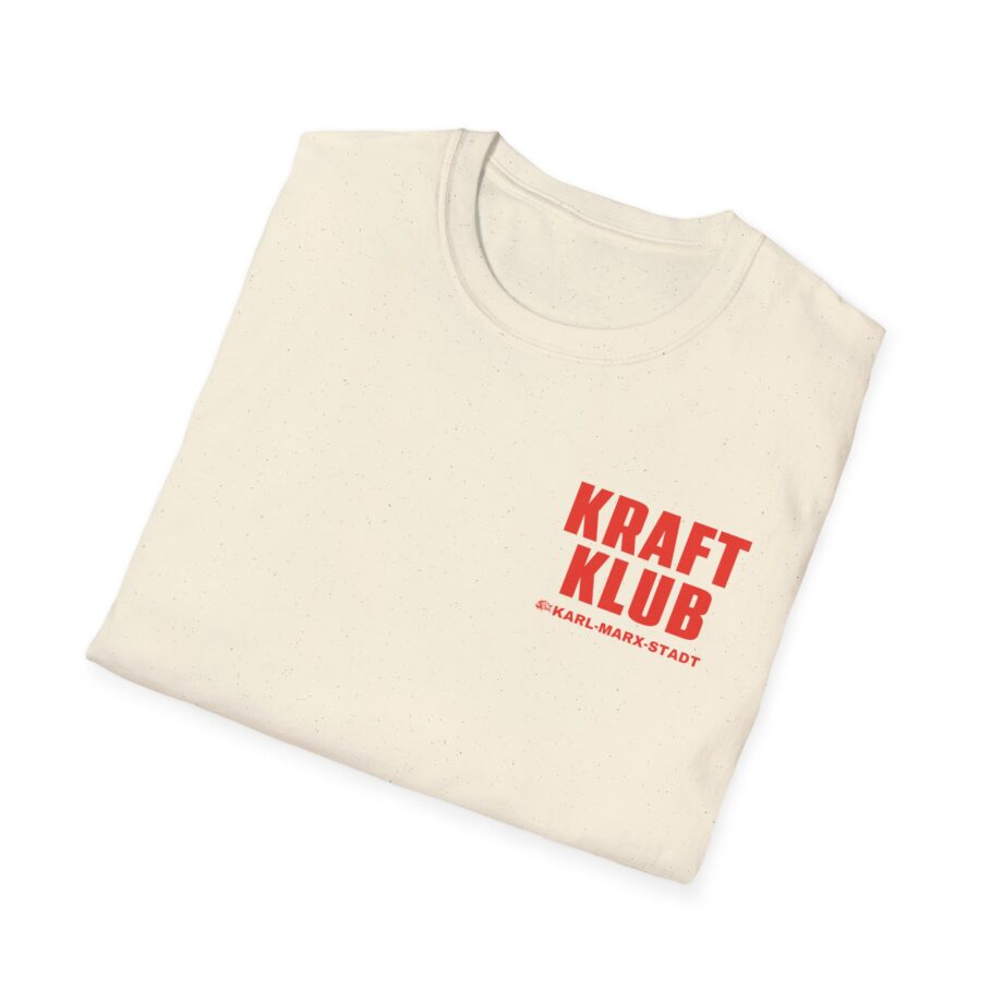 Kraftklub Natural Raw Unisex Softstyle T-Shirt