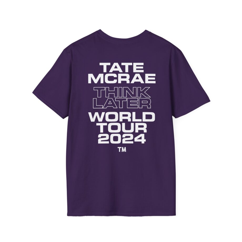Tate Mcrae Think Later World Tour Unisex Softstyle T-Shirt