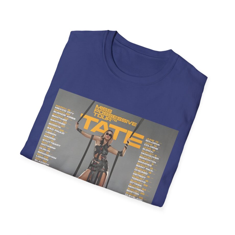Tate Mcrae Miss Possessive Tour 2025 Unisex Softstyle T-Shirt