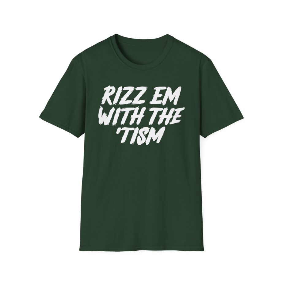 Ryan Windridge Rizz Em With the Tism Unisex Softstyle T-shirt