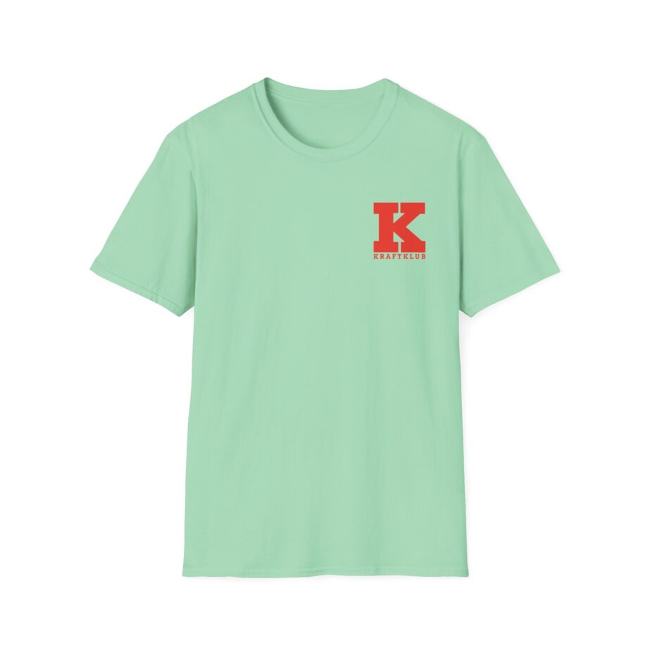 Kraftklub Cargo Patch Unisex Softstyle T-Shirt