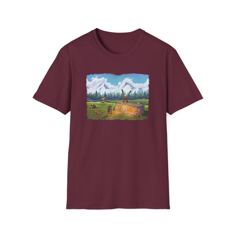 Spoonkid Battlefield Unisex Softstyle T-Shirt