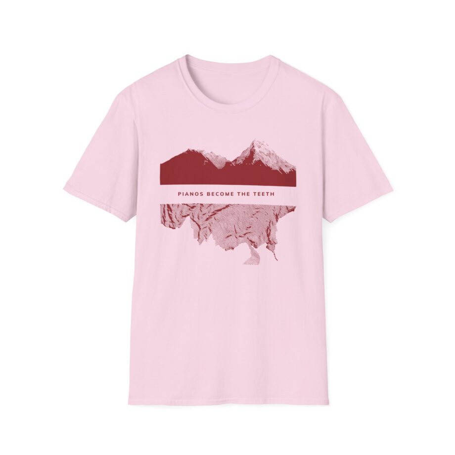 Pianos Become the Teeth Mountains Unisex Softstyle T-shirt