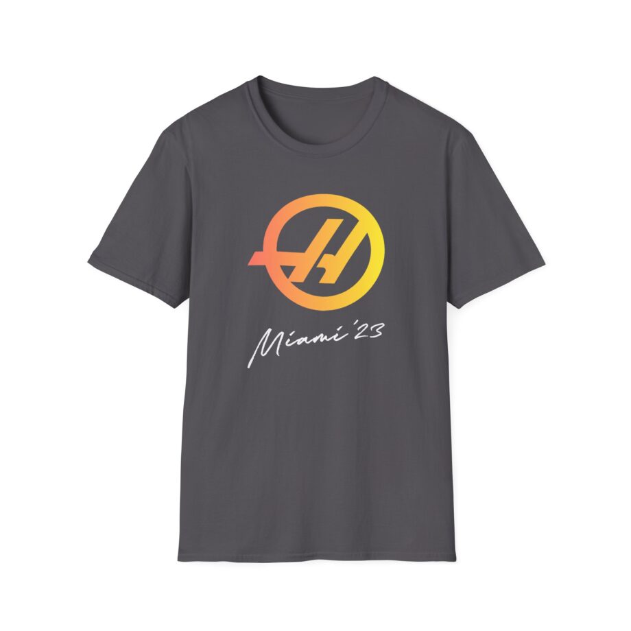 Haas F1 Miami Gp Unisex Softstyle T-shirt