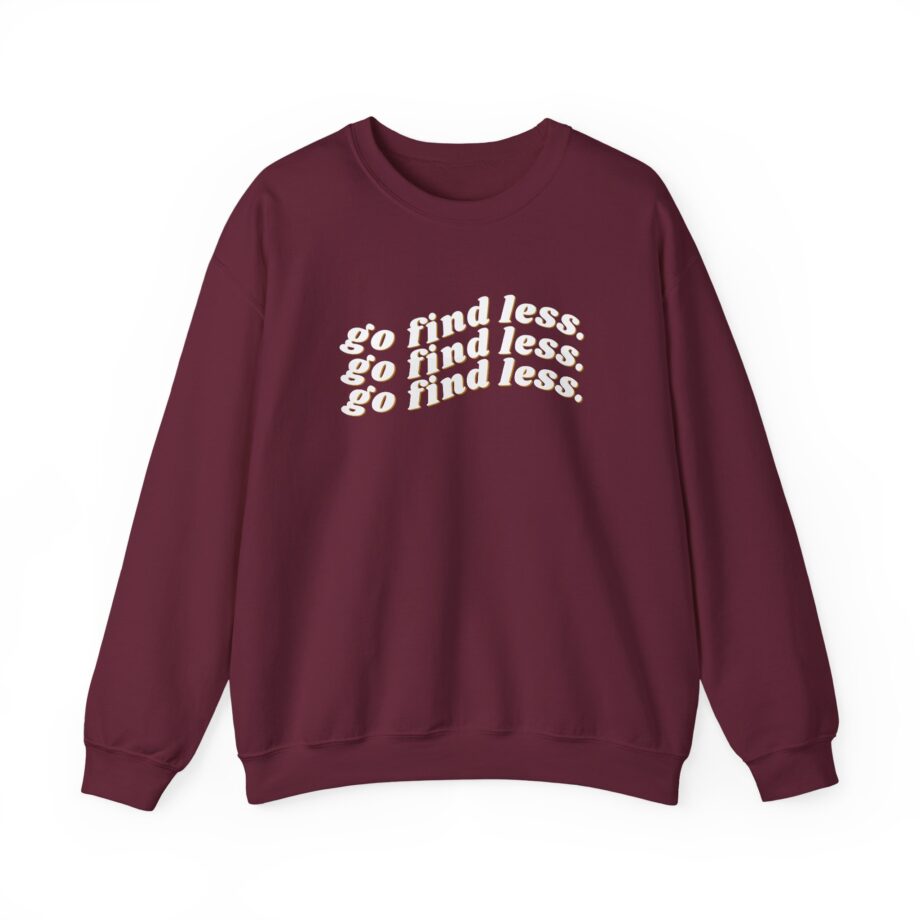 Elyse Myers Go Find Less Unisex Heavy Blend™ Crewneck Sweatshirt