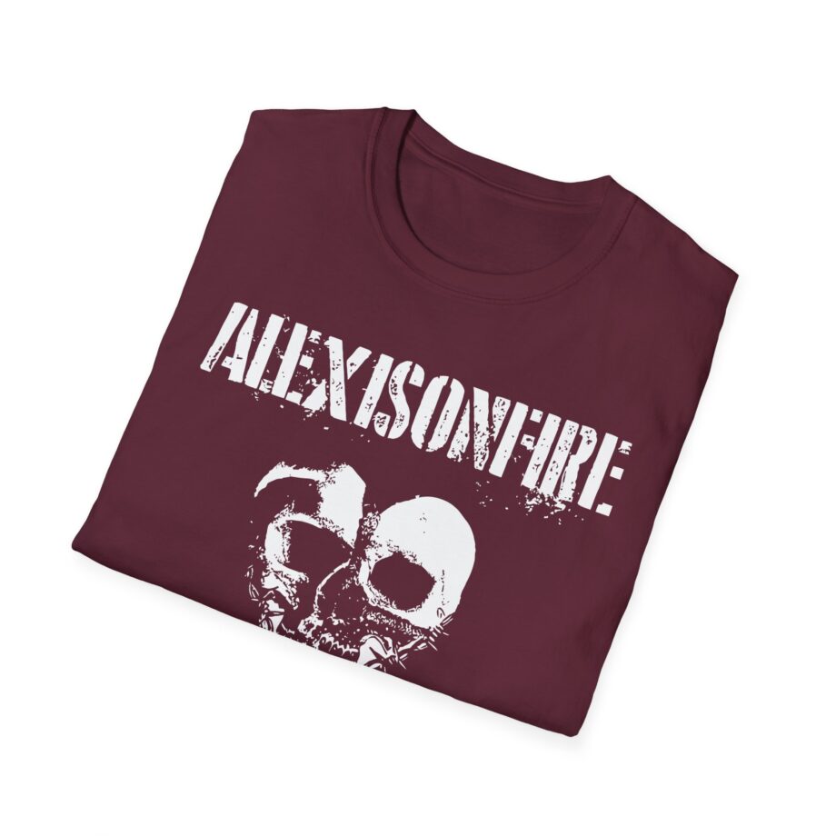Alexisonfire Barbed Wire Heartskull Unisex Softstyle T-shirt