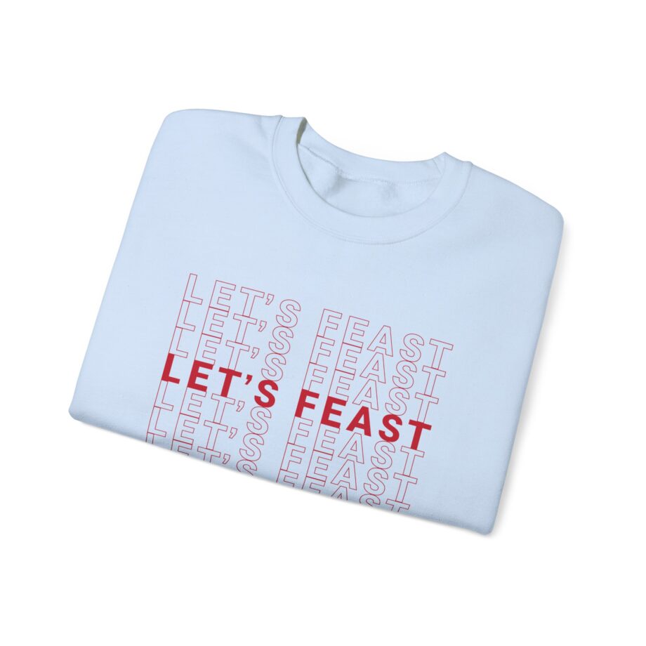 Elyse Myers Let’s Feast Unisex Heavy Blend™ Crewneck Sweatshirt