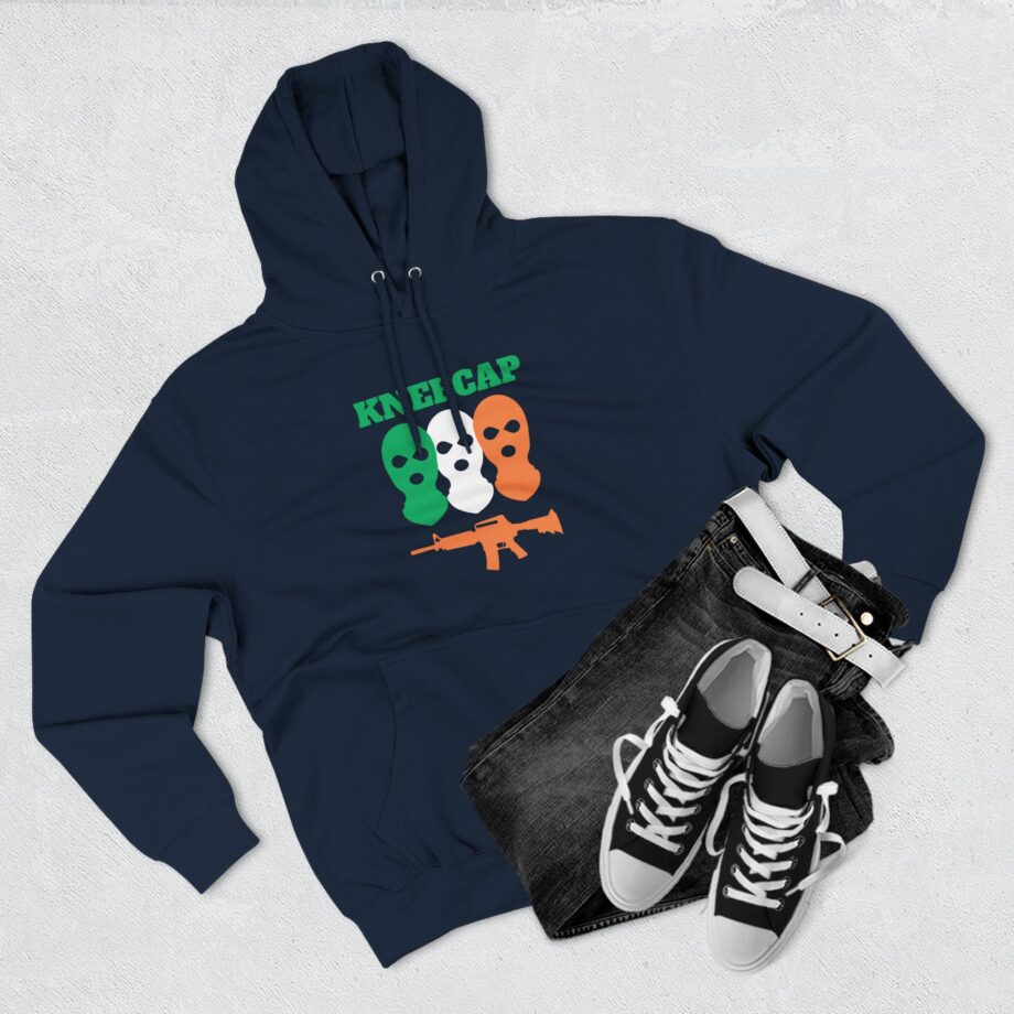Kneecap Three-Panel Fleece Hoodie