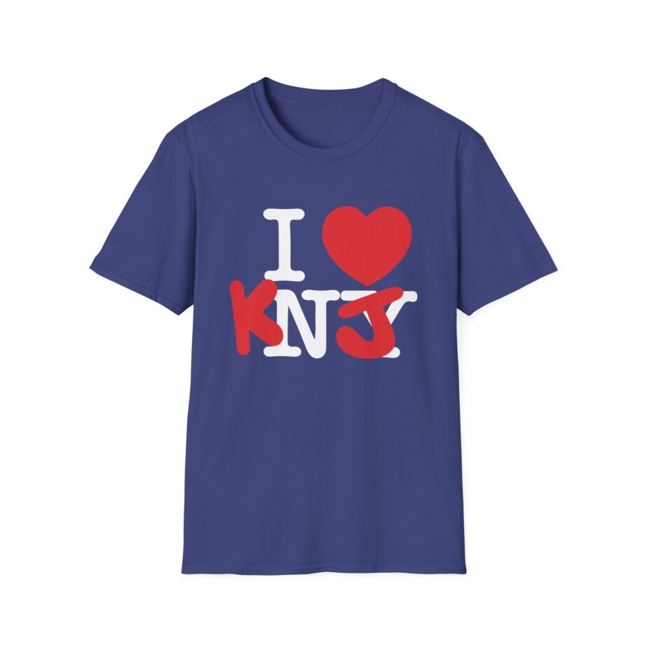 I Love KNJ Unisex Softstyle T-Shirt