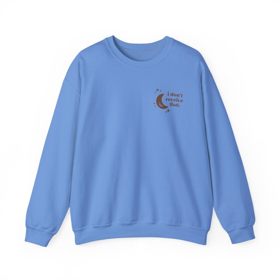 Elyse Myers I Don't Receive That Unisex Heavy Blend™ Crewneck Sweatshirt