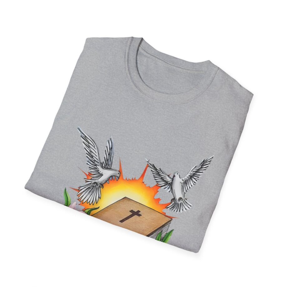 Arcangel Respira Como Un Verso Biblico Unisex Softstyle T-Shirt
