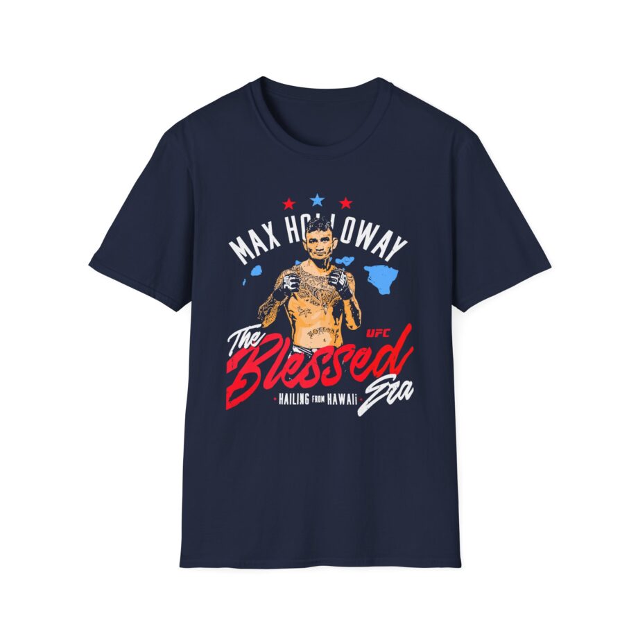 Max Holloway Blessed Unisex Softstyle T-shirt
