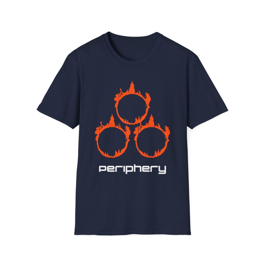 Periphery Circle Flames Unisex Softstyle T-shirt