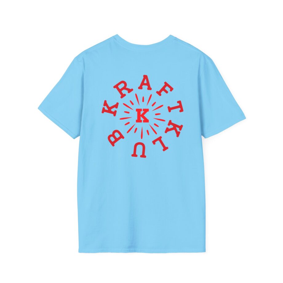 Kraftklub Glowing K Unisex Softstyle T-shirt