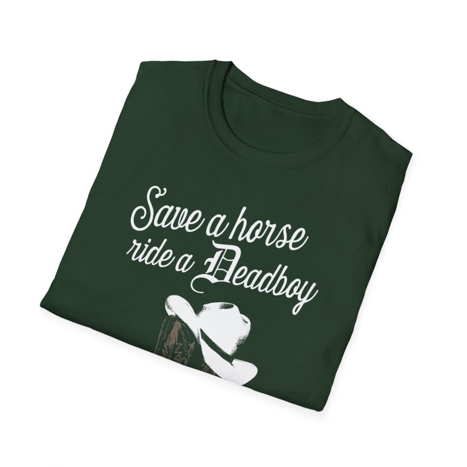 Bones Save a Horse Ride a Deadboy Unisex Softstyle T-shirt