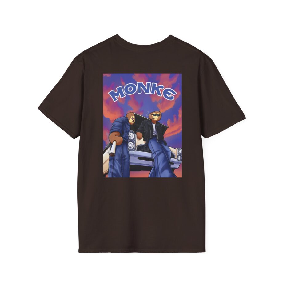 Spoonkid Dj Monke Unisex Softstyle T-Shirt