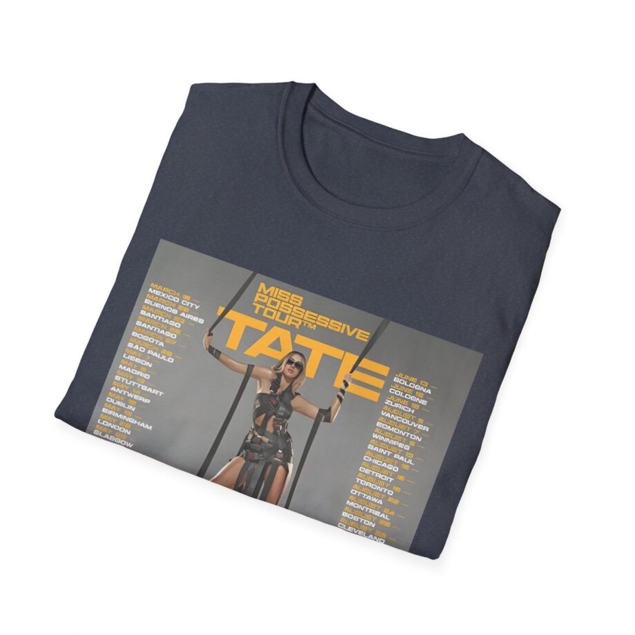 Tate Mcrae Miss Possessive Tour 2025 Unisex Softstyle T-Shirt
