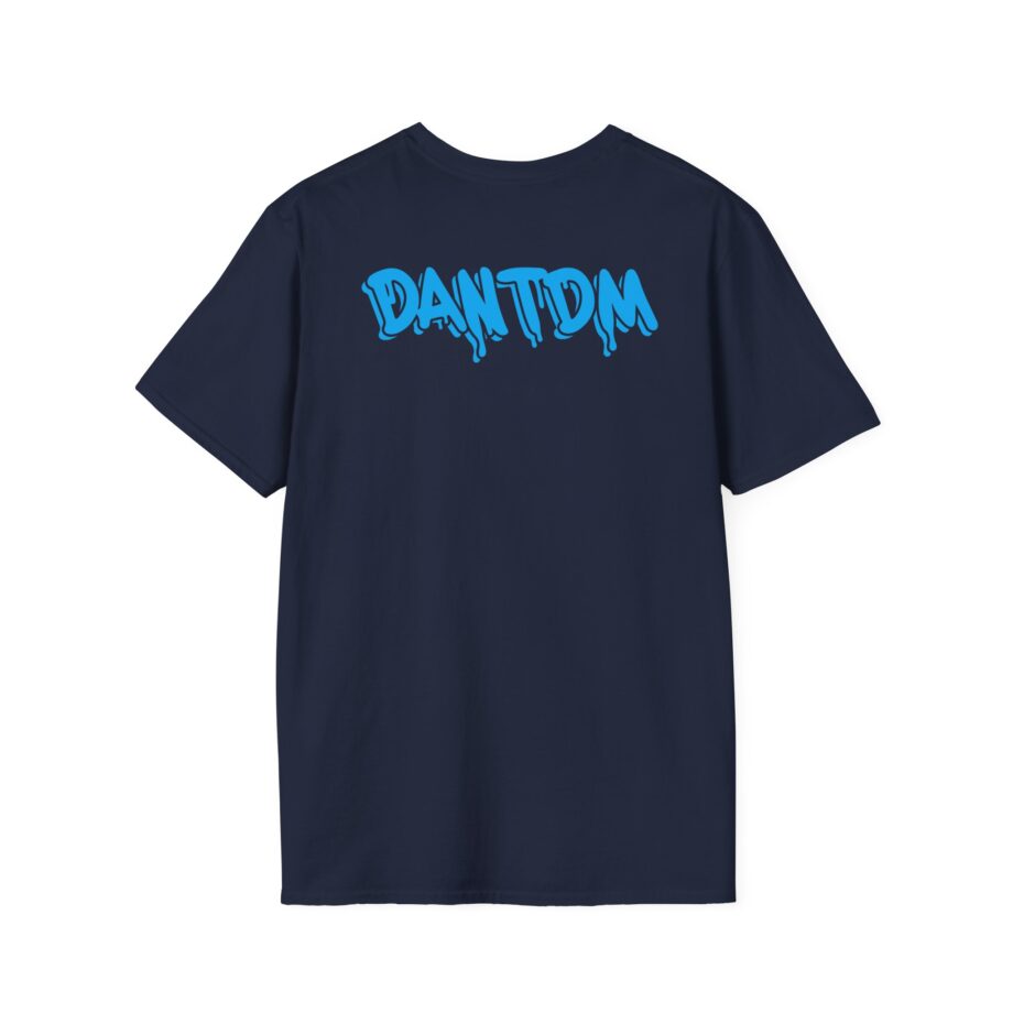 Dan Tdm Graffiti Blue Foil Unisex Softstyle T-shirt