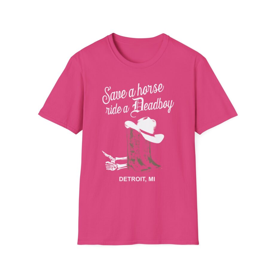 Bones Save a Horse Ride a Deadboy Unisex Softstyle T-shirt