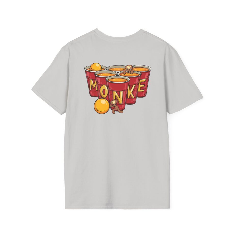 Spoonkidv Monke Pong Unisex Softstyle T-Shirt