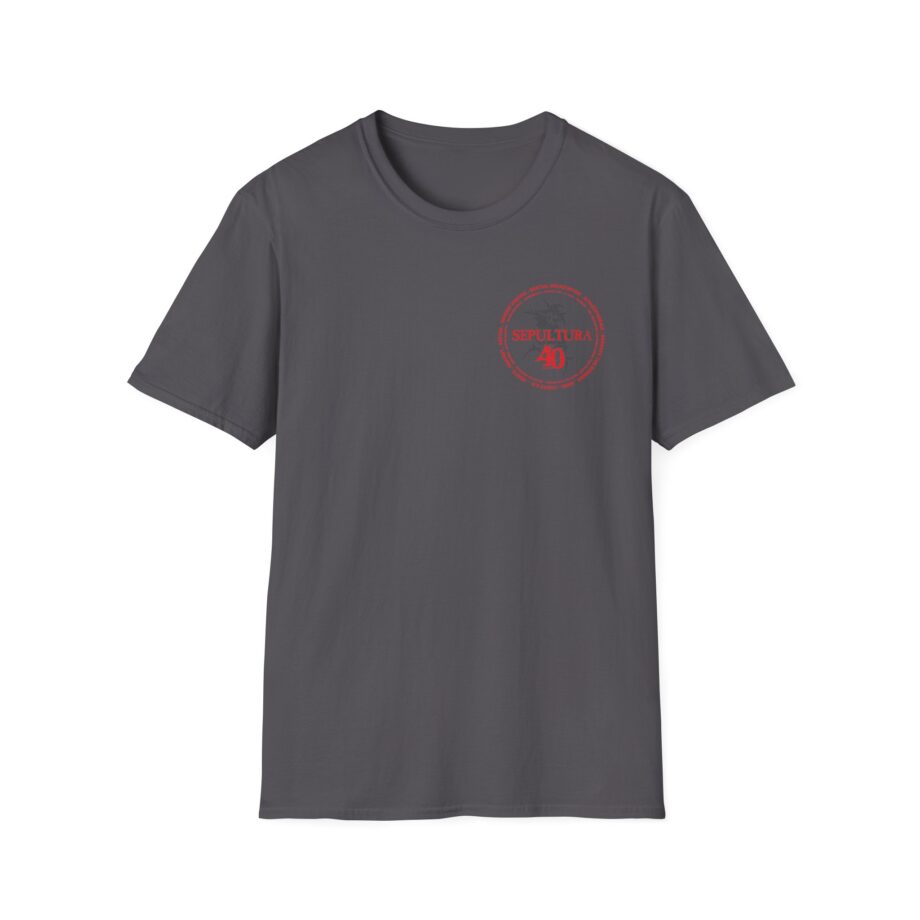 Sepultura 40th Anniversary Soccer Unisex Softstyle T-shirt