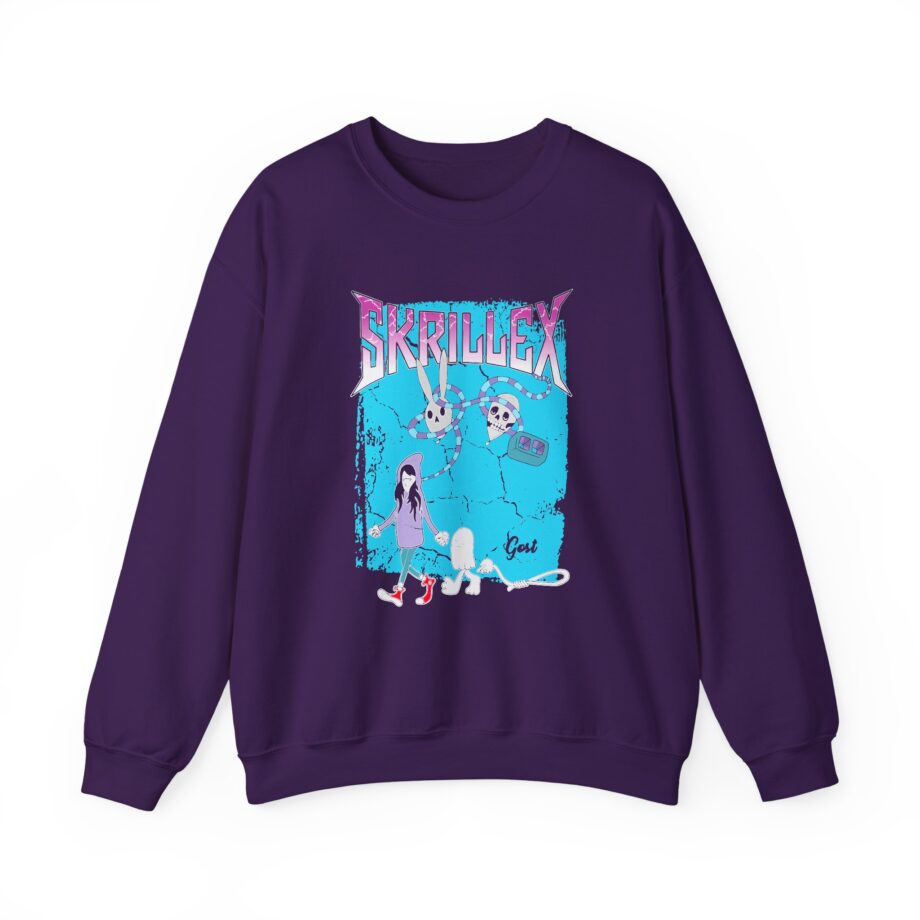 Skrillex Gost Album Cover Unisex Heavy Blend™ Crewneck Sweatshirt