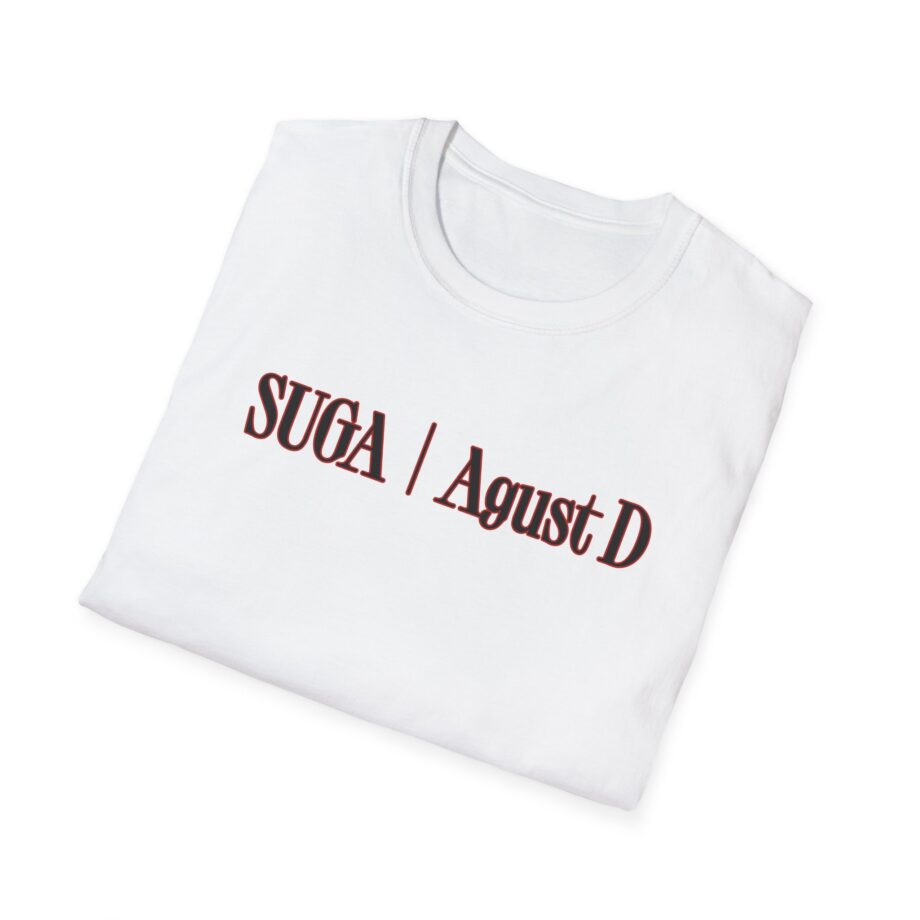 Suga Agust D  Unisex Softstyle T-Shirt