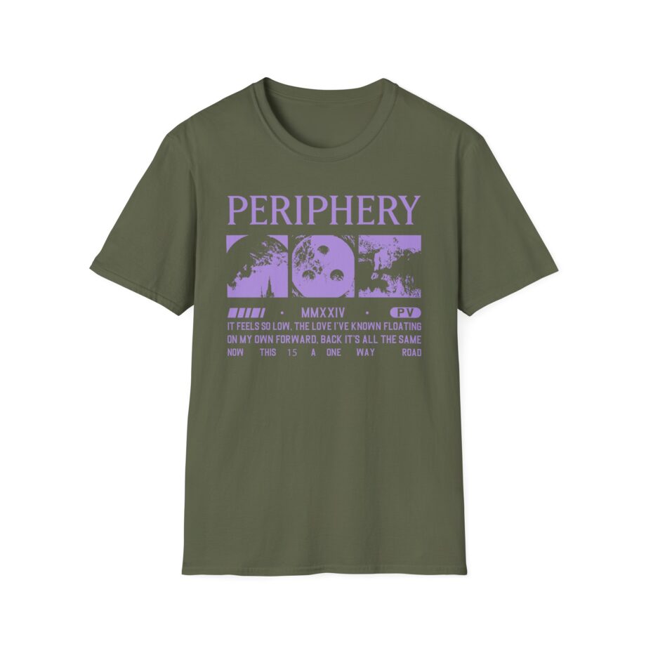 Periphery Album Collage Long Unisex Softstyle T-shirt