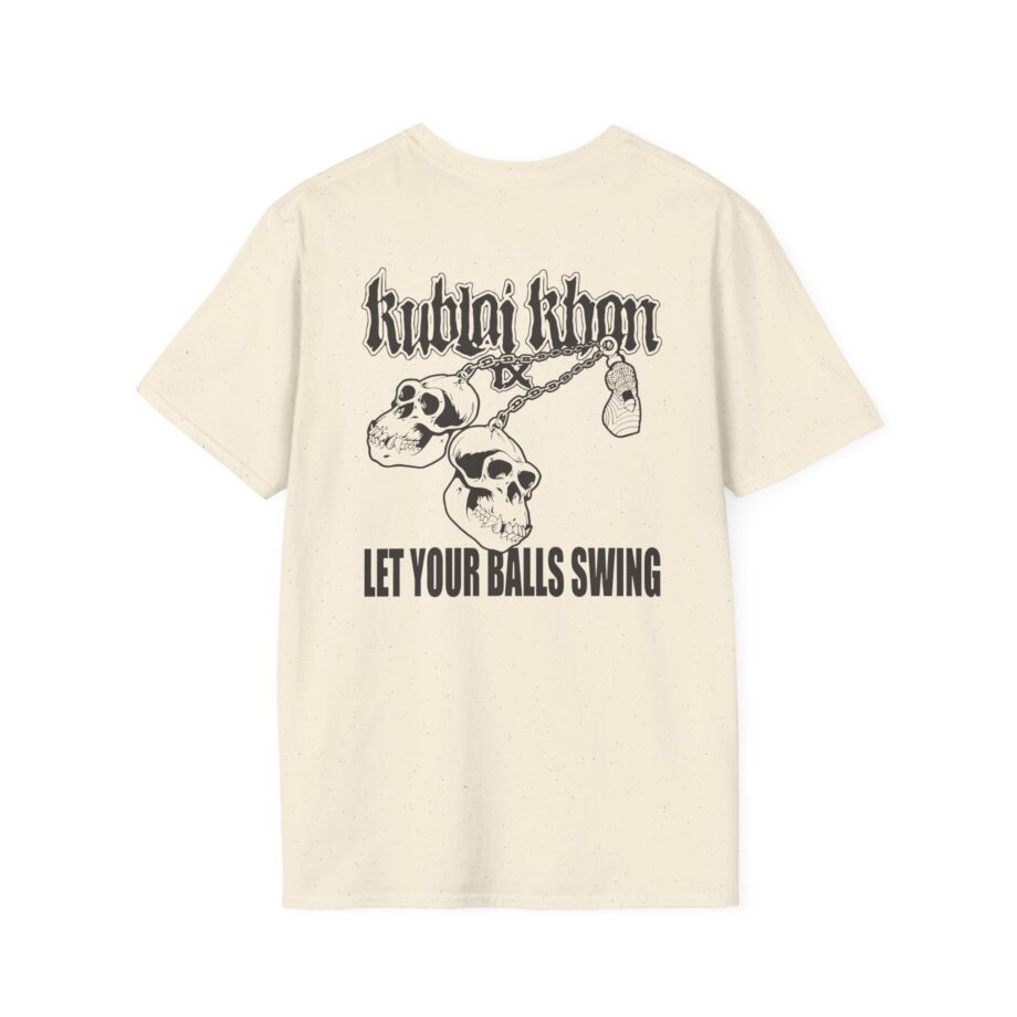 Kublai Khan Let Your Balls Swing Unisex Softstyle T-shirt