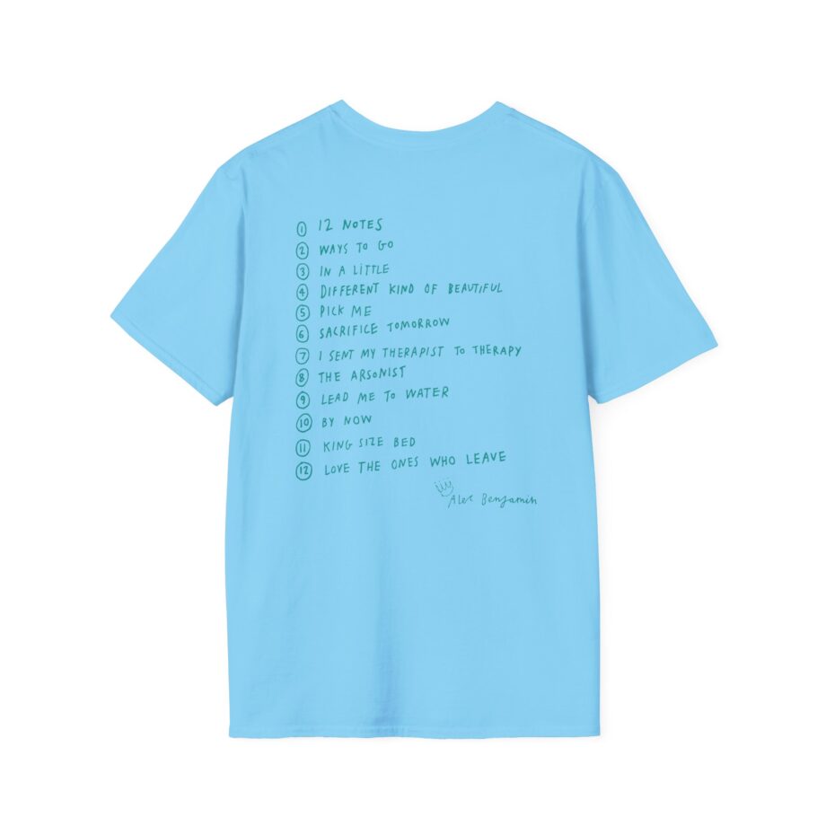 Alec Benjamin 12 Notes Unisex Softstyle T-shirt