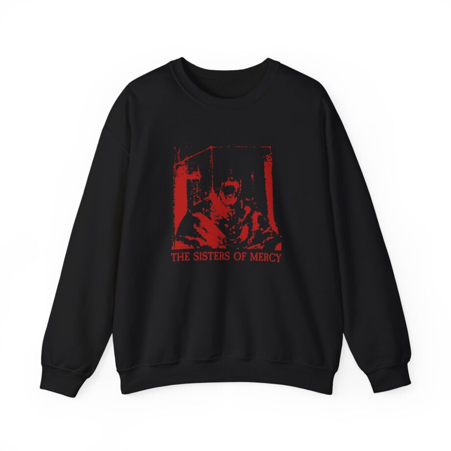 The Sisters Of Mercy Red Scream Unisex Heavy Blend™ Crewneck Sweatshirt