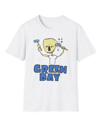 Green Day Nimrod Vintage Hammer Unisex Softstyle T-shirt